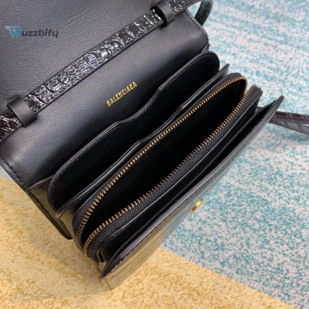 Balenciaga Bolso Bandolera B In Black For Women Womens Bags 7In18cm