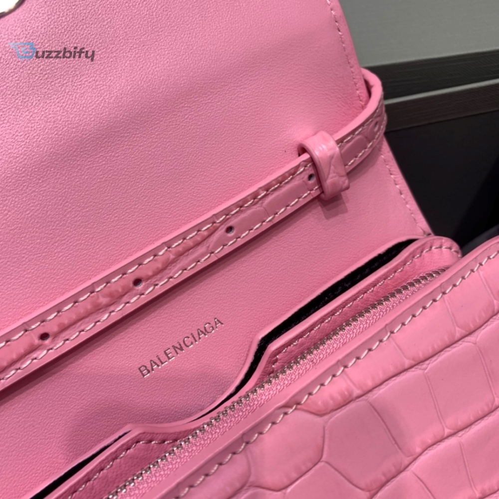 Balenciaga Bolso Bandolera B In Pink For Women Womens Bags 7In18cm