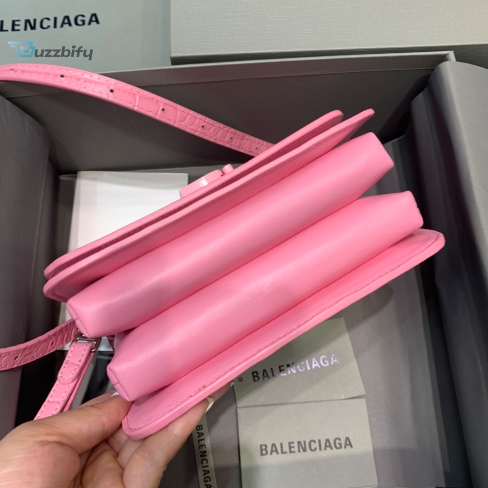 Balenciaga Bolso Bandolera B In Pink For Women Womens Bags 7In18cm
