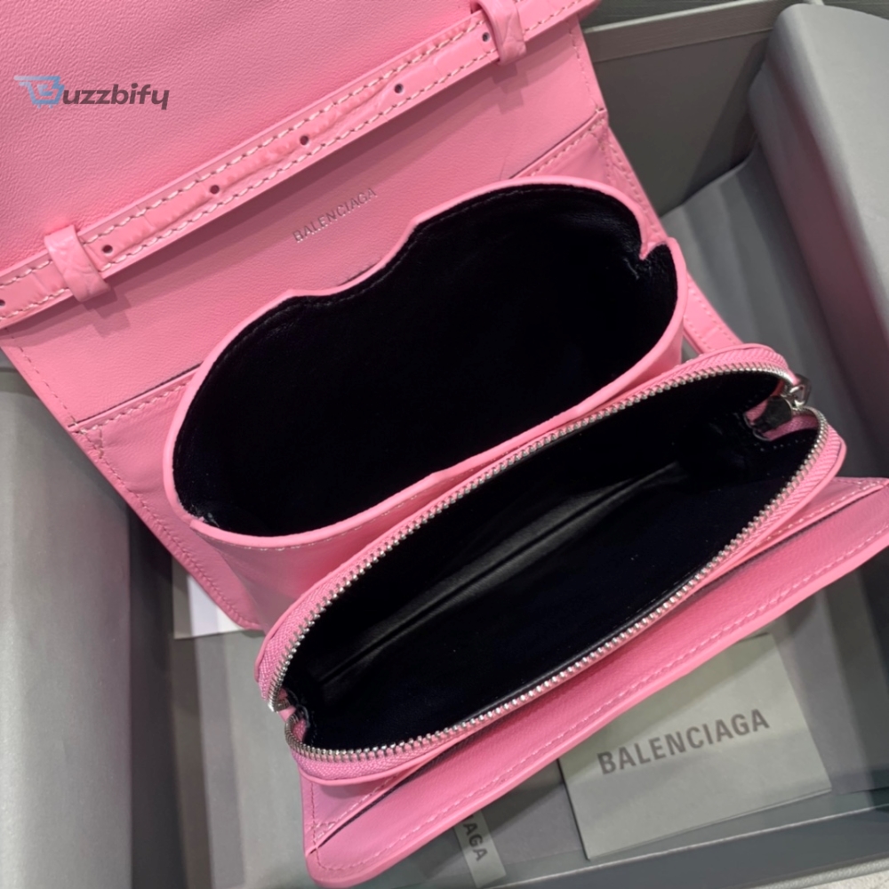 Balenciaga Bolso Bandolera B In Pink For Women Womens Bags 7In18cm