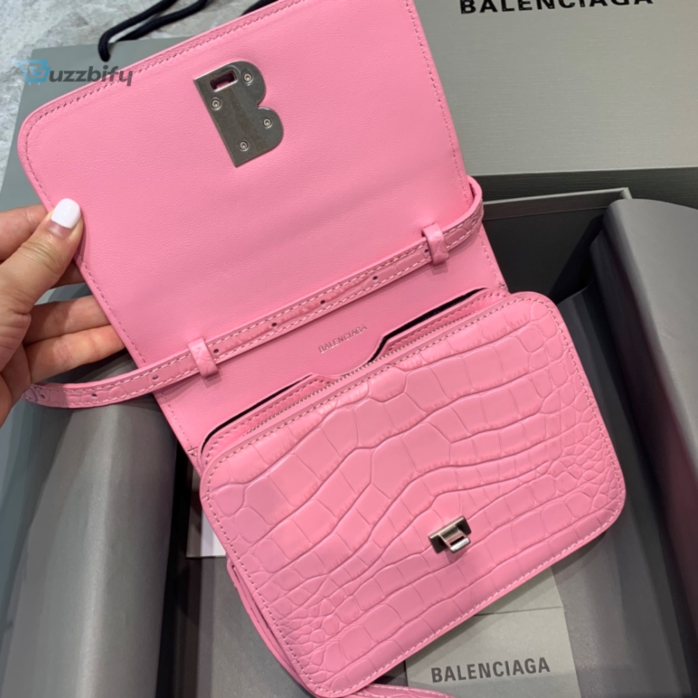Balenciaga Bolso Bandolera B In Pink For Women Womens Bags 7In18cm