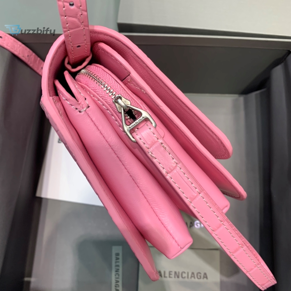 Balenciaga Bolso Bandolera B In Pink For Women Womens Bags 7In18cm