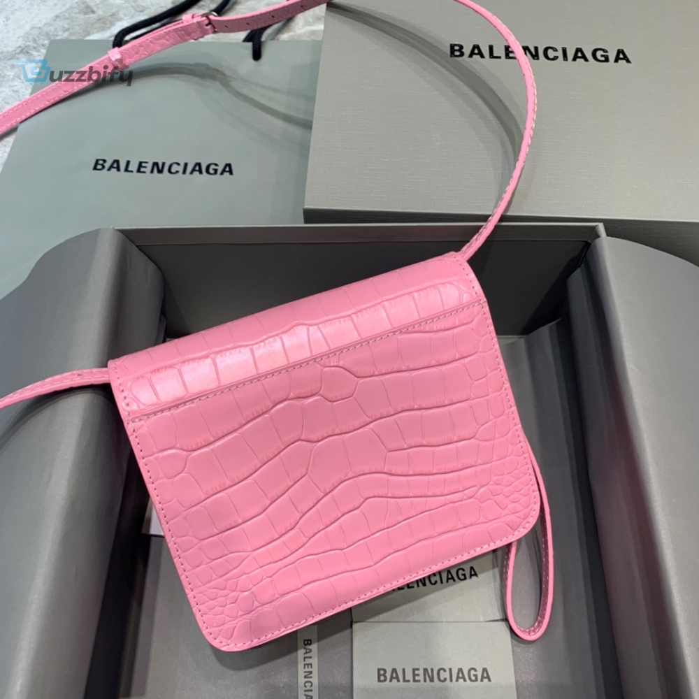 Balenciaga Bolso Bandolera B In Pink For Women Womens Bags 7In18cm