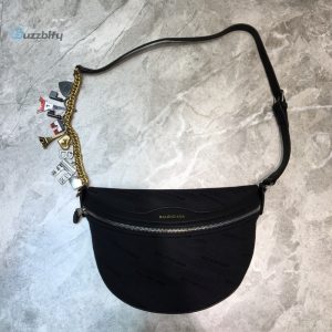 Balenciaga Souvenir Xs Belt Bag In Black For Women Womens Bags 9.5In24cm