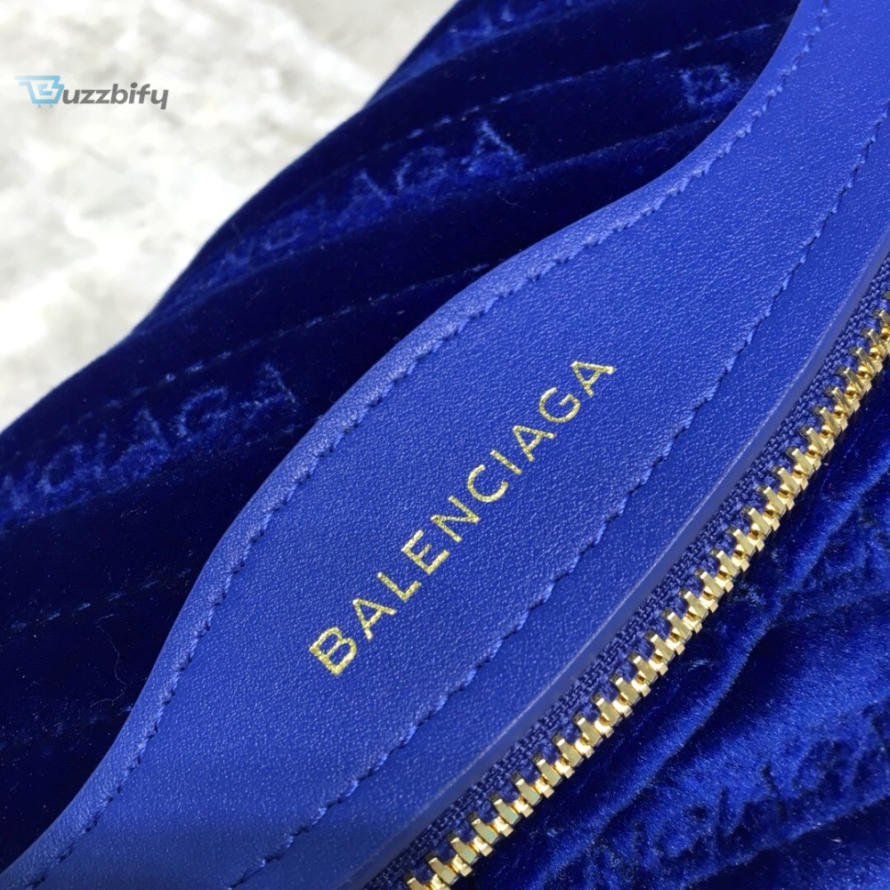Balenciaga Souvenir Xxs Belt Bag In Blue For Women Womens Bags 11.8In30cm