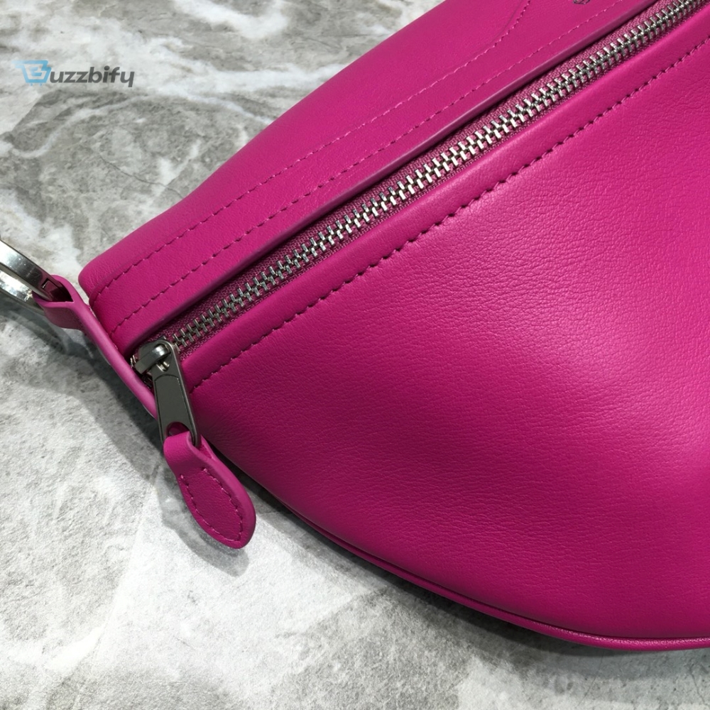 Balenciaga Souvenir Xxs Belt Bag In Dark Pink For Women Womens Bags 11.8In30cm