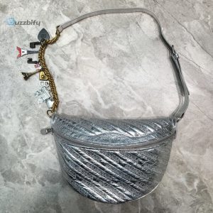 Balenciaga Souvenir Xxs Belt Bag In Sliver For Women Womens Bags 11.8In30cm