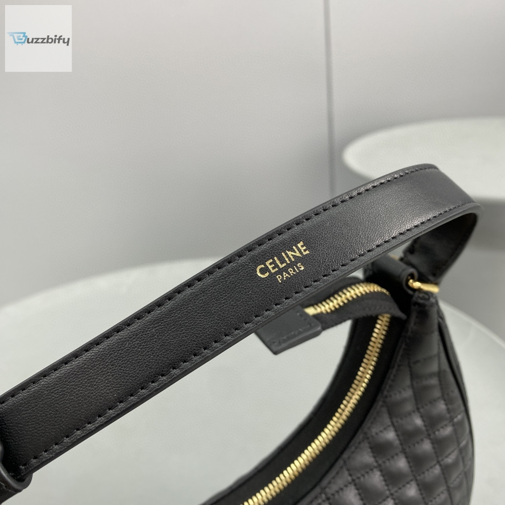 Celine Ava Bag Black For Women 9In23.5Cm