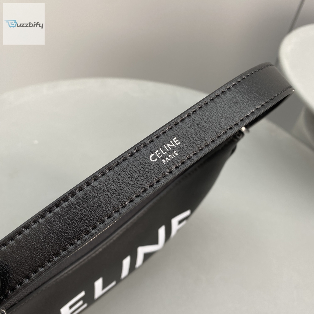 Celine Ava Bag With Celine Print Black For Women 9In23.5Cm