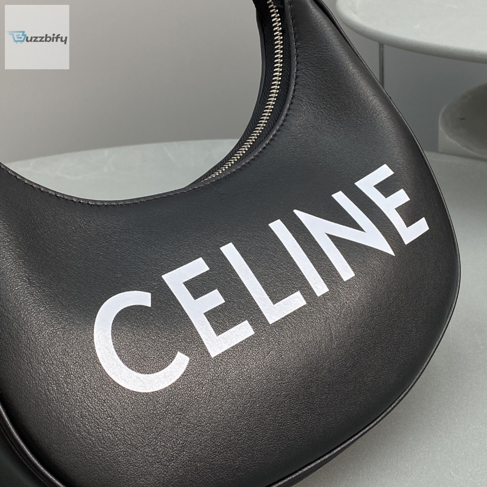 Celine Ava Bag With Celine Print Black For Women 9In23.5Cm