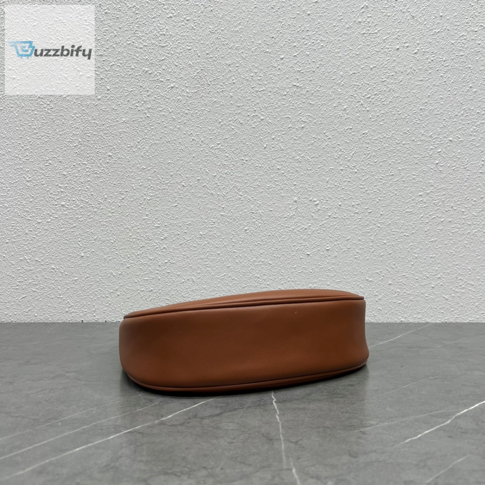 Celine Ava Bag With Triomphe Embroidery Tan For Women 9In23cm 193953Efs.04Lu