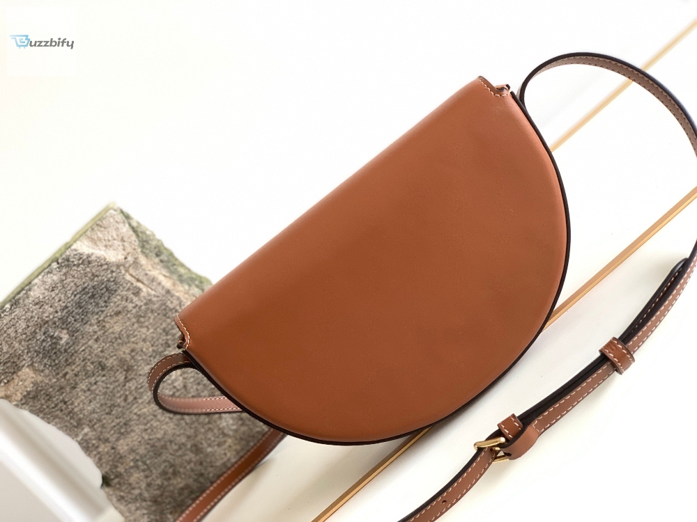 Celine Besace Cuir Triomphe Bag Brown For Women 9In23cm 111233Du3.04Lu