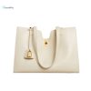 Celine Cabas 16 In Smooth White For Women 37Cm  15In 112583Ezu.01Hi