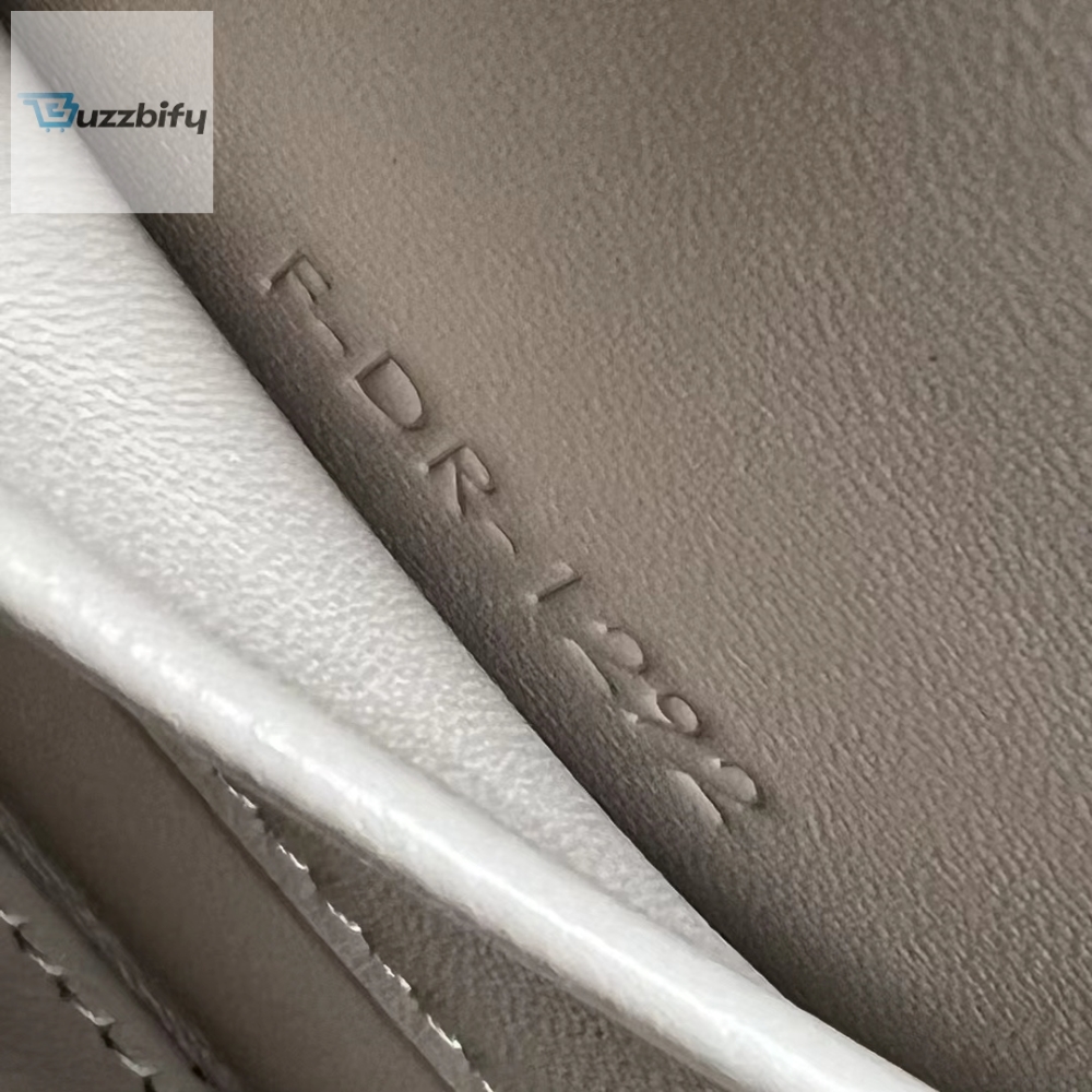 Celine Chain Box Triomphe Bag Beige For Women 9In22cm