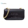 Celine Chain Shoulder Bag Blackbrown For Women 8In20.5Cm