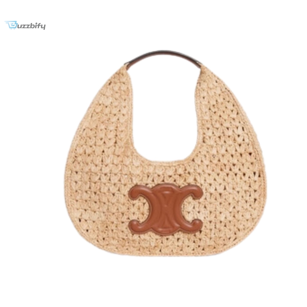 Celine Classic Panier Hobo Bag Beige For Women 33Cm 13In 112772Eyr.02Nt