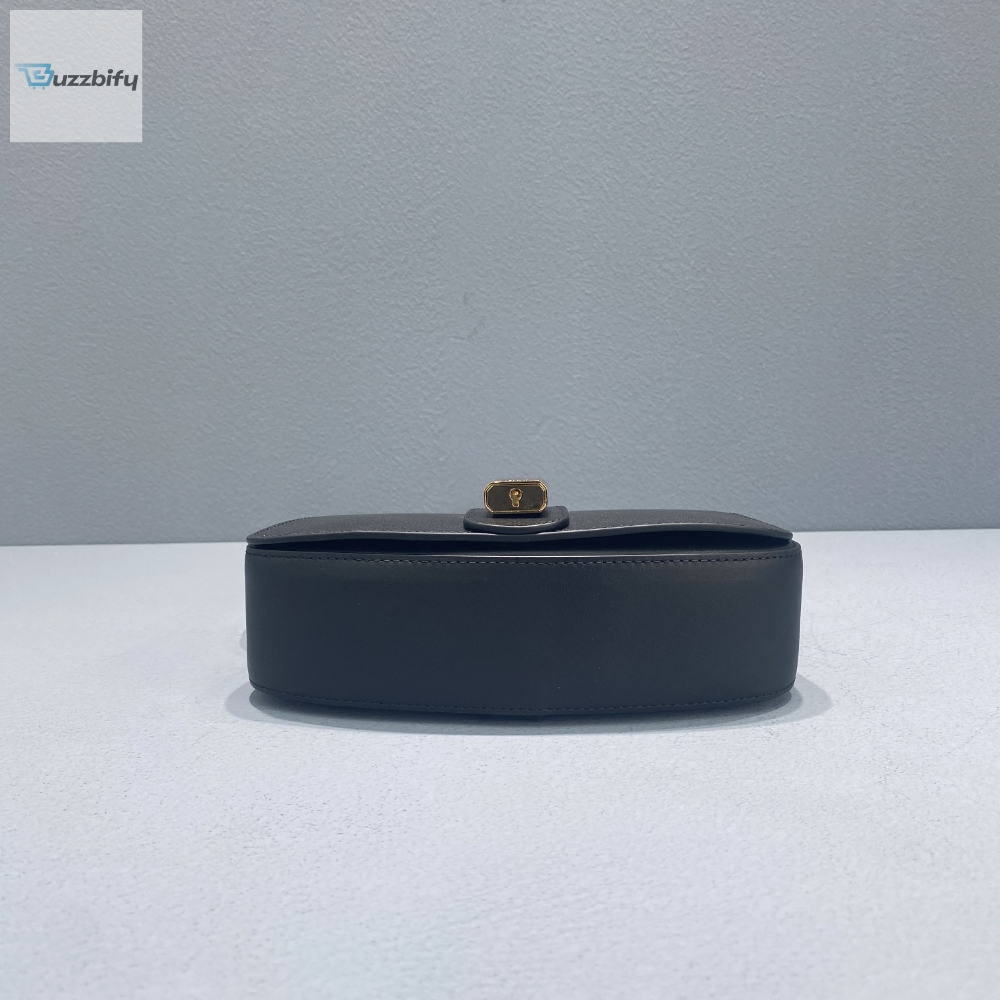 Celine Clutch On Strap Black For Women 7In18cm
