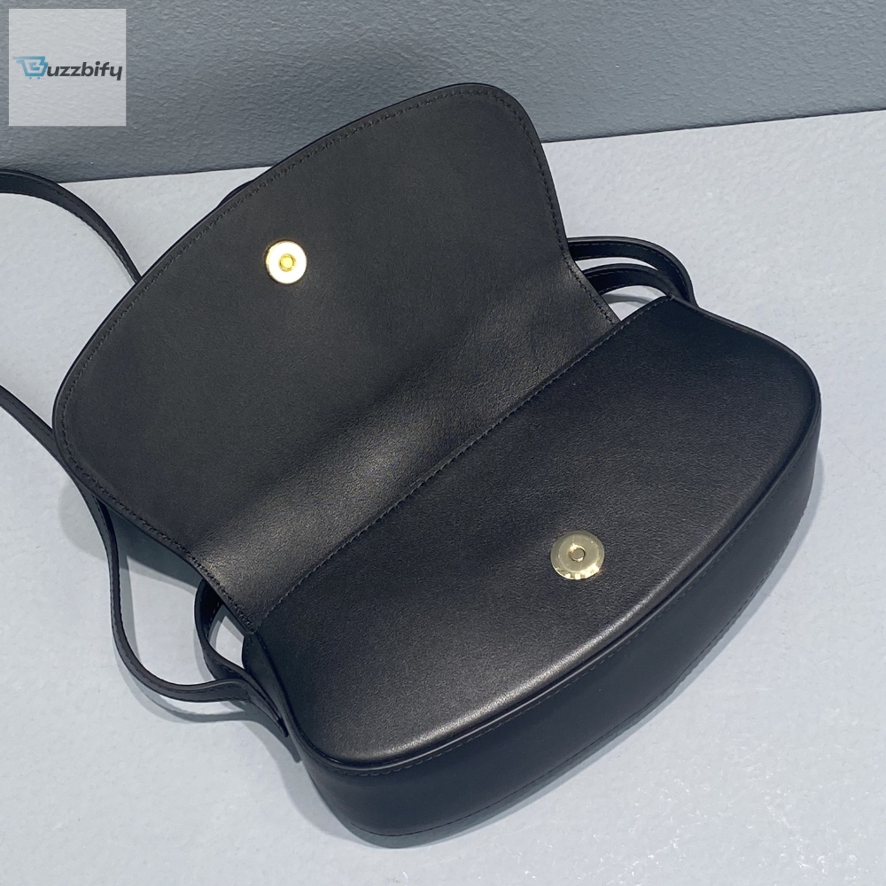 Celine Clutch On Strap Black For Women 7In18cm