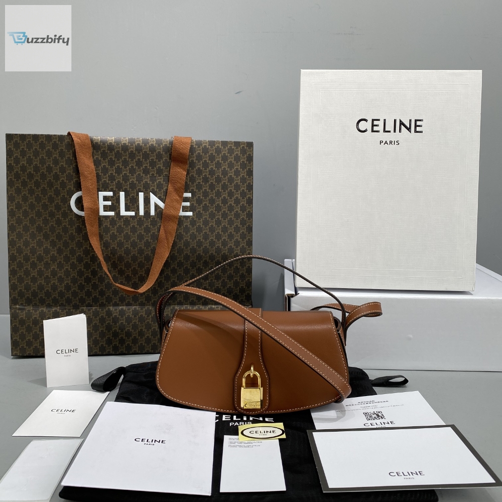 Celine Clutch On Strap Brown For Women 7In18cm 10I593dq1.04Lu