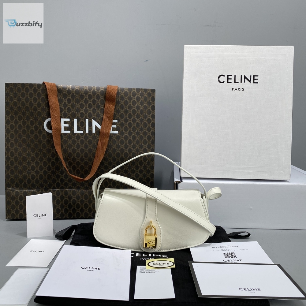 Celine Clutch On Strap White For Women 7In18cm 10I593dq1.01Op