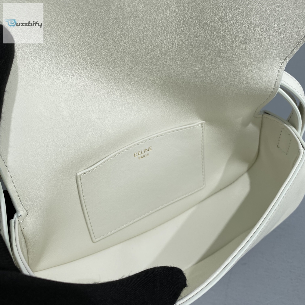 Celine Clutch On Strap White For Women 7In18cm 10I593dq1.01Op