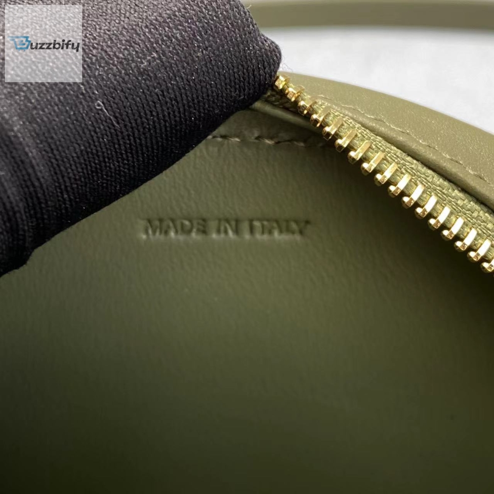 Celine Crossbody Oval Purse Cuir Triomphe Dark Green For Women 6In16cm