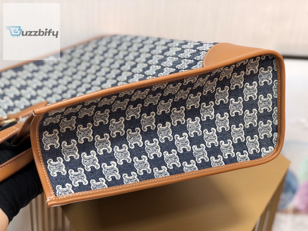 celine-horizontal-cabas-in-textile-with-triomphe-embroidery-denim-for-women-10-10in-10-10cm-buzzbify-10-10