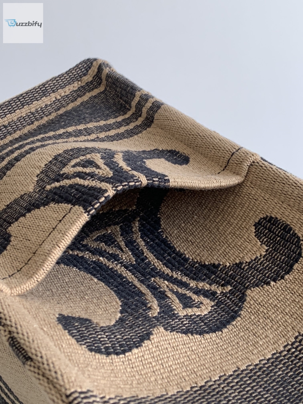 celine-large-cabas-thais-in-textile-with-triomphe-beigeblack-for-women-16in41cm-196762egh-8