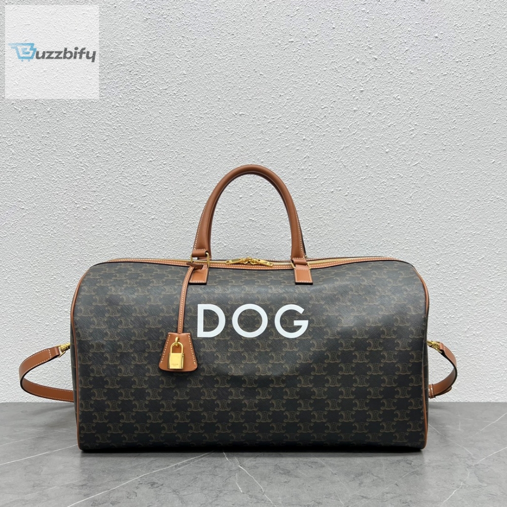 celine-large-voyage-bag-in-triomphe-canvas-with-dog-print-tan-for-women-20in50cm-buzzbify-1