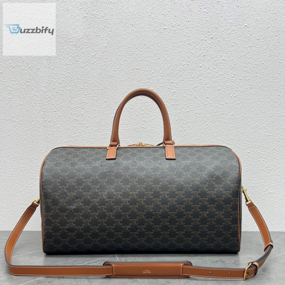 celine-large-voyage-bag-in-triomphe-canvas-with-dog-print-tan-for-women-70in-70cm-buzzbify-7-7
