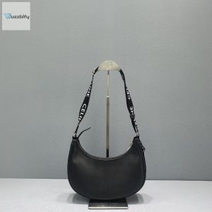 Celine Medium Ava Bag With Celine Strap Black For Women 9In23cm