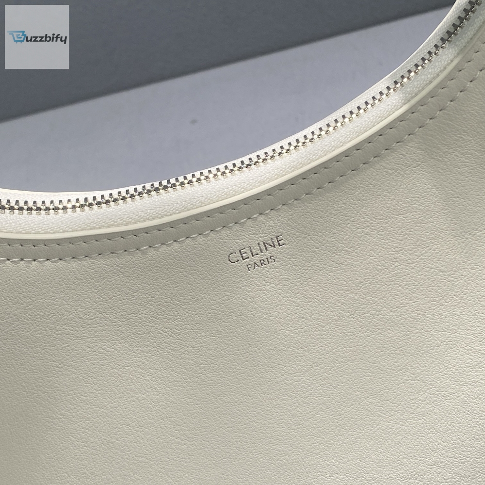 Celine Medium Ava Bag With Celine Strap White For Women 9In23cm