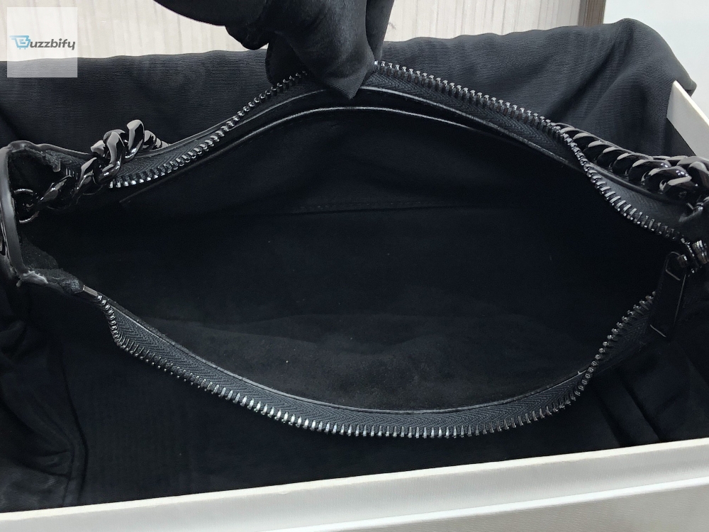 Celine Medium Ava Chain Black For Women 10In25cm