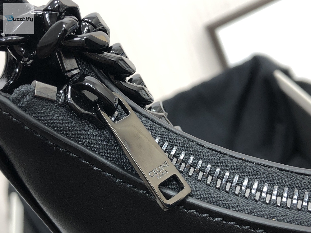 Celine Medium Ava Chain Black For Women 10In25cm