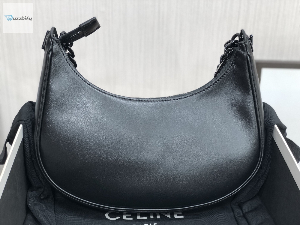 Celine Medium Ava Chain Black For Women 10In25cm