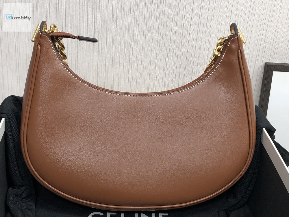Celine Medium Ava Chain Brown For Women 10In25cm 199583Dgq.04Lu