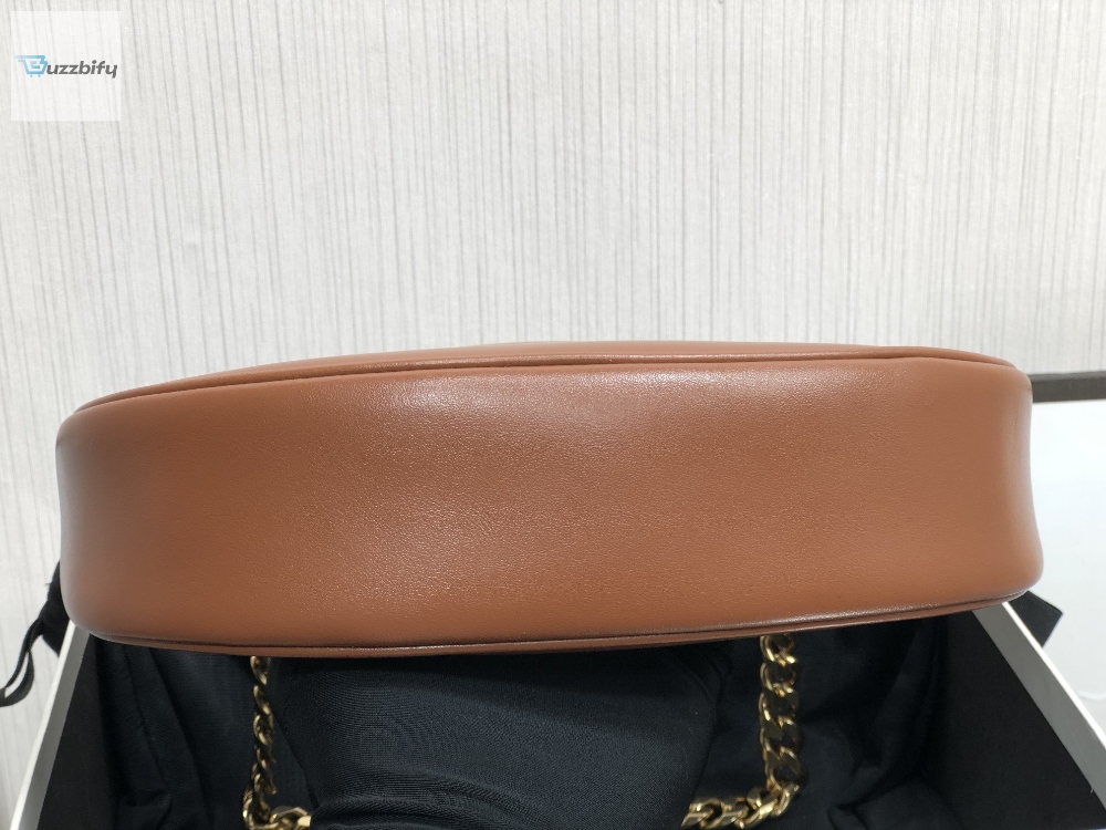 Celine Medium Ava Chain Brown For Women 10In25cm 199583Dgq.04Lu