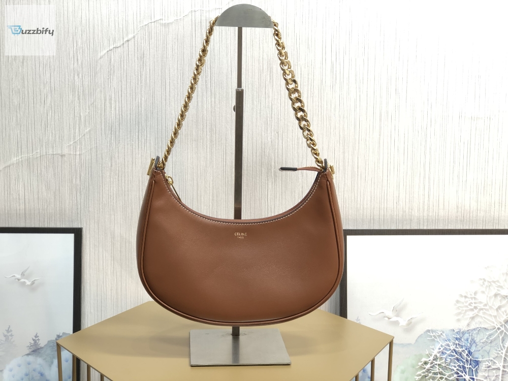 Celine Medium Ava Chain Brown For Women 10In25cm 199583Dgq.04Lu