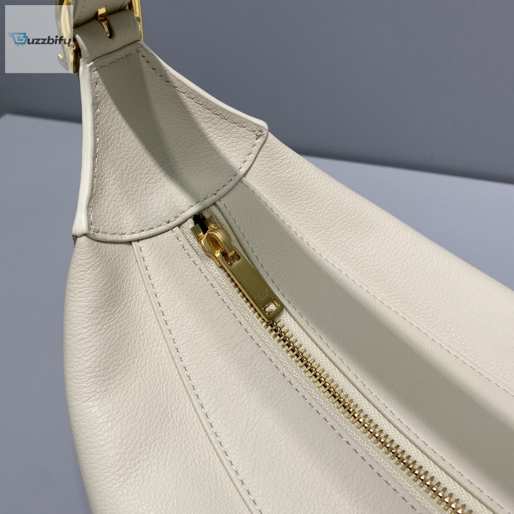 Celine Medium Romy In Supple White For Women 13In34cm 197443Dpj.01Rc