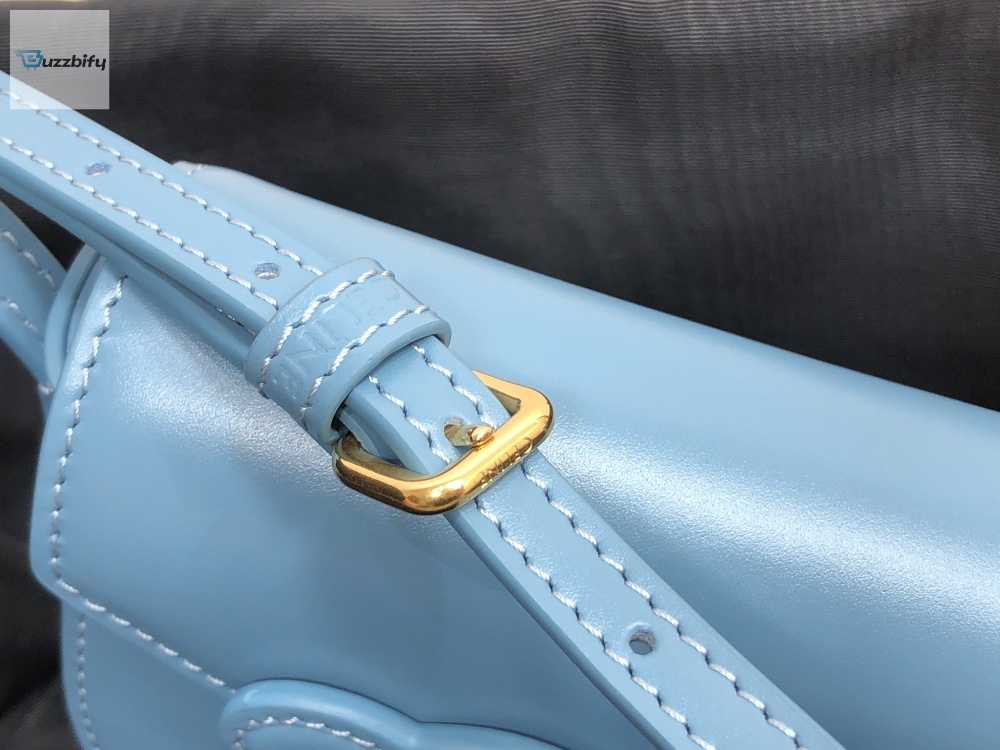 Celine Mini Besace Cuir Triomphe Demin For Women 4In11cm 10J303dpq.07Dd