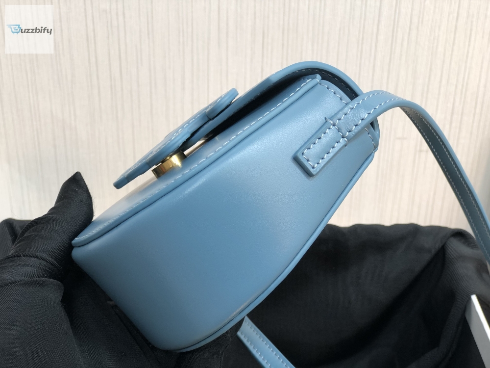 Celine Mini Besace Cuir Triomphe Demin For Women 4In11cm 10J303dpq.07Dd