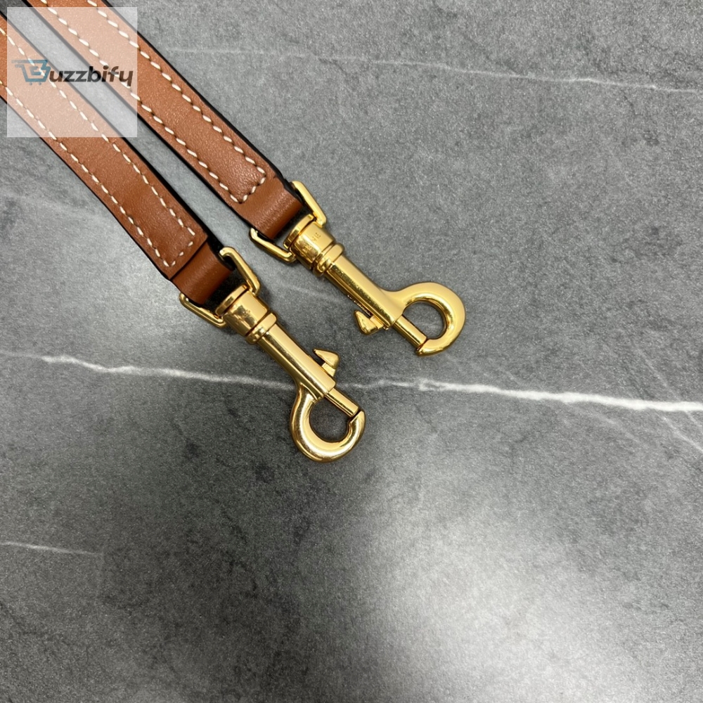 Celine Mini Bowling Bag In Triomphe Canvas Tan For Women 8In20cm 110462Ekx.04Lu