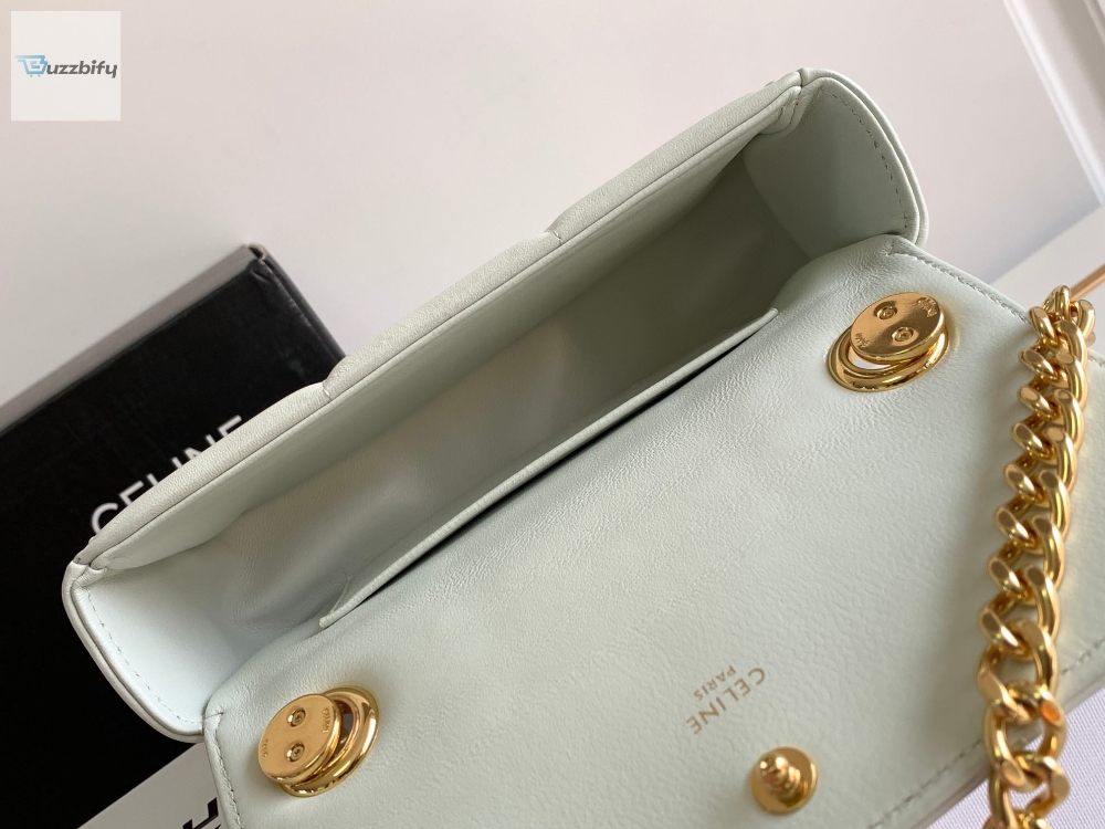 celine-mini-shoulder-chain-matelasse-monochrome-blackwhite-for-women-18cm-7in-10l333ewj-11