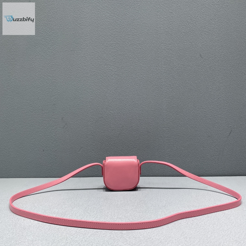 Celine Mini Triomphe Pink For Women 4In11cm