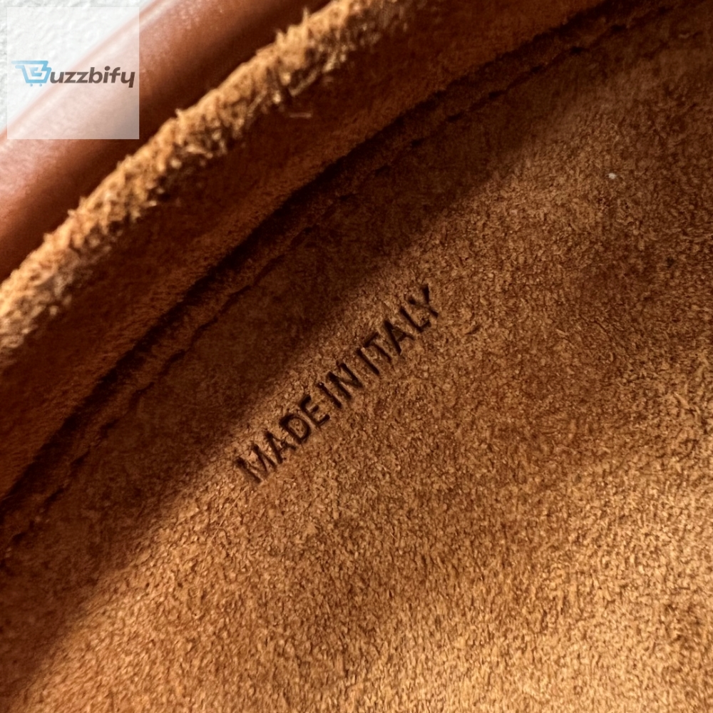 Celine Oval Minaudiere Cuir Triomphe Brown For Women 6In11.5Cm 198613Du6.04Lu