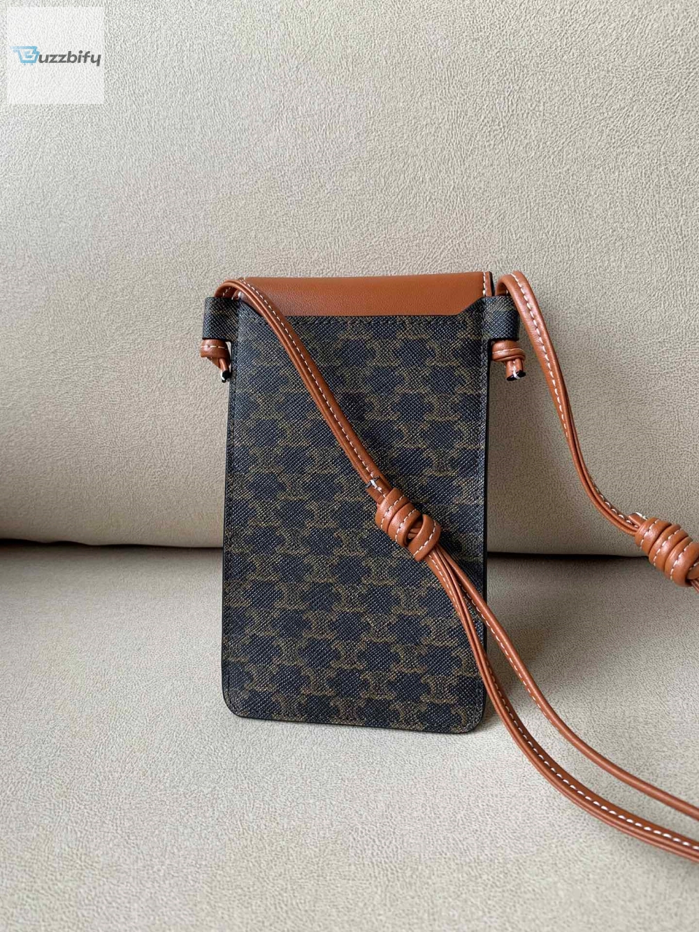 celine-phone-pouch-with-flap-in-triomphe-canvas-and-lambskin-tan-for-women-7in18cm-10g332cqd-6