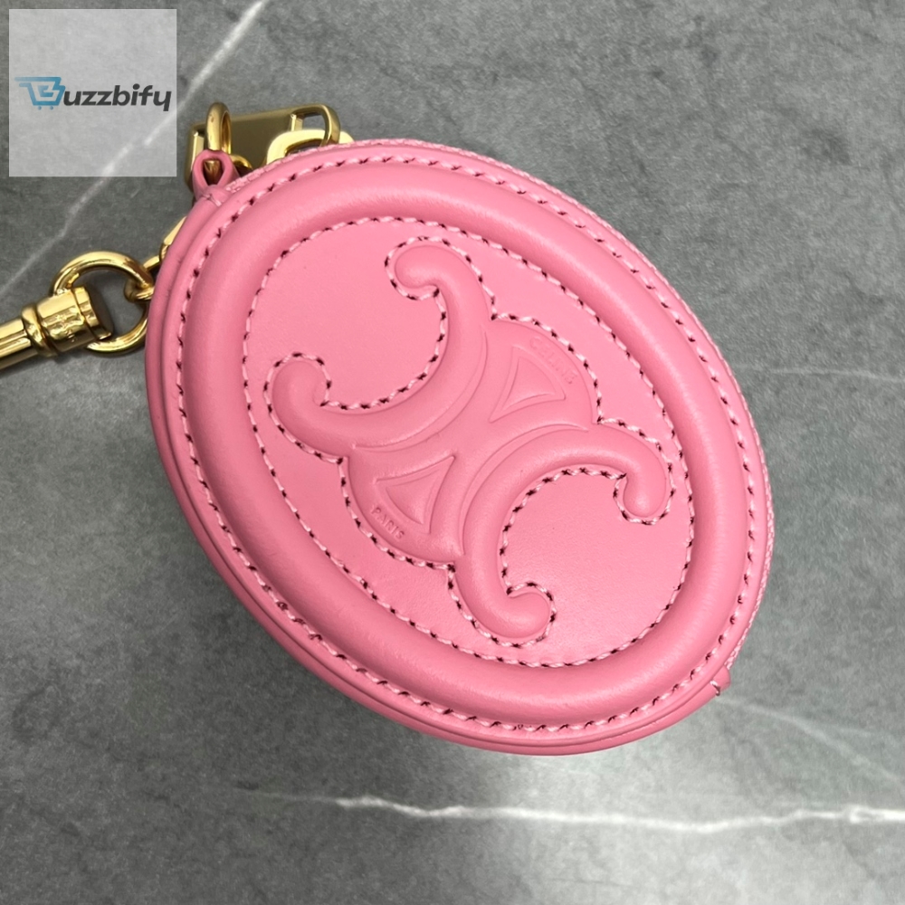 Celine Pulse Cuir Triopee With Hooks Soft Pink For Women 3In8cm 10I863dpq.25Fo