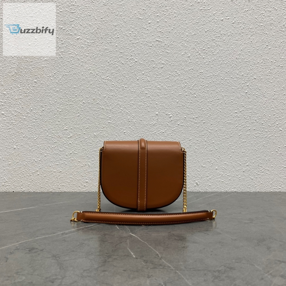 Celine Small 16 Wallet On Chain Tan For Women 6In14cm 10G453cq7.04Lu