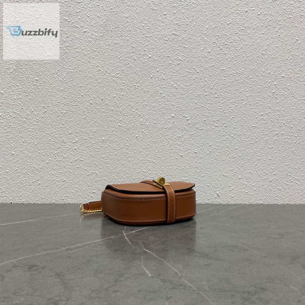 Celine Small 16 Wallet On Chain Tan For Women 6In14cm 10G453cq7.04Lu