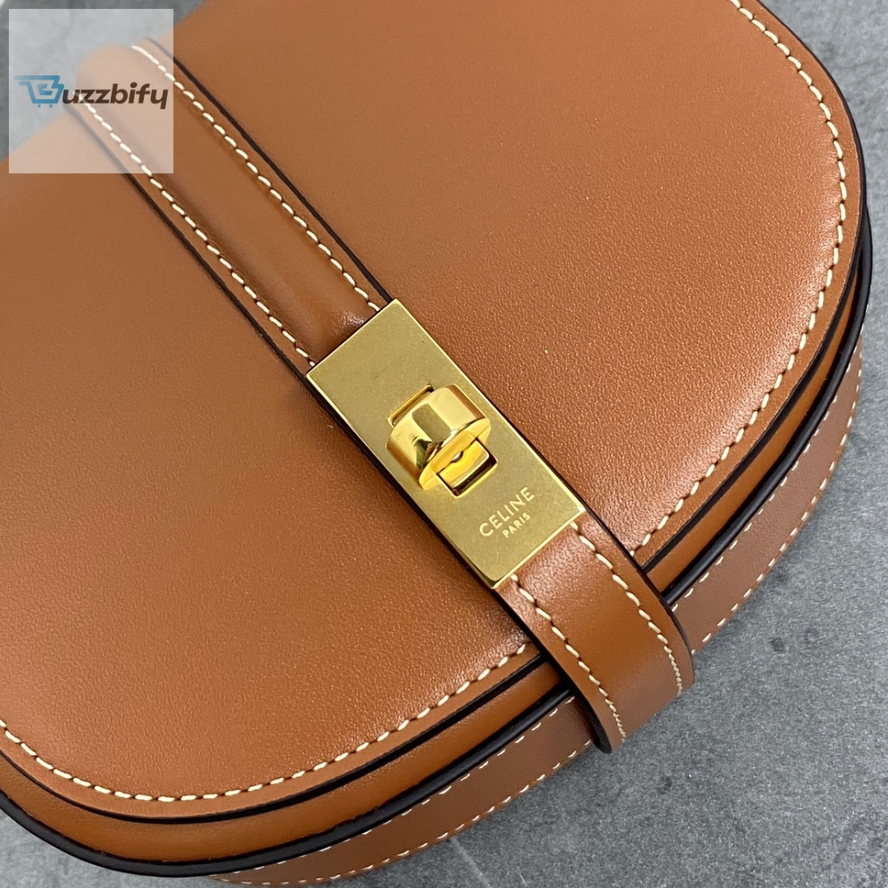 Celine Small 16 Wallet On Chain Tan For Women 6In14cm 10G453cq7.04Lu